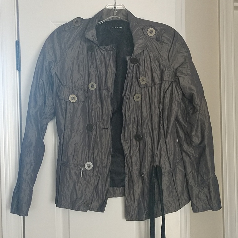 MOTIVI light weight metallic jacket